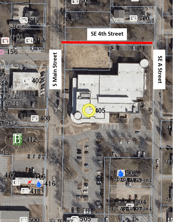 SE 4th closure