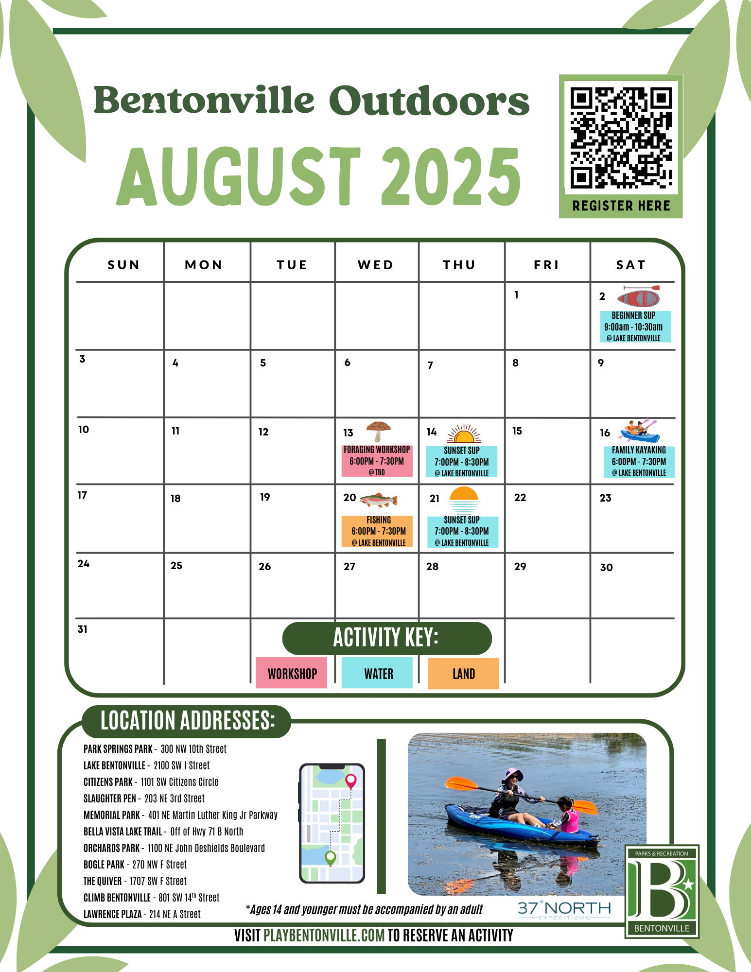 Bentonville Outdoors AUGUST 2025