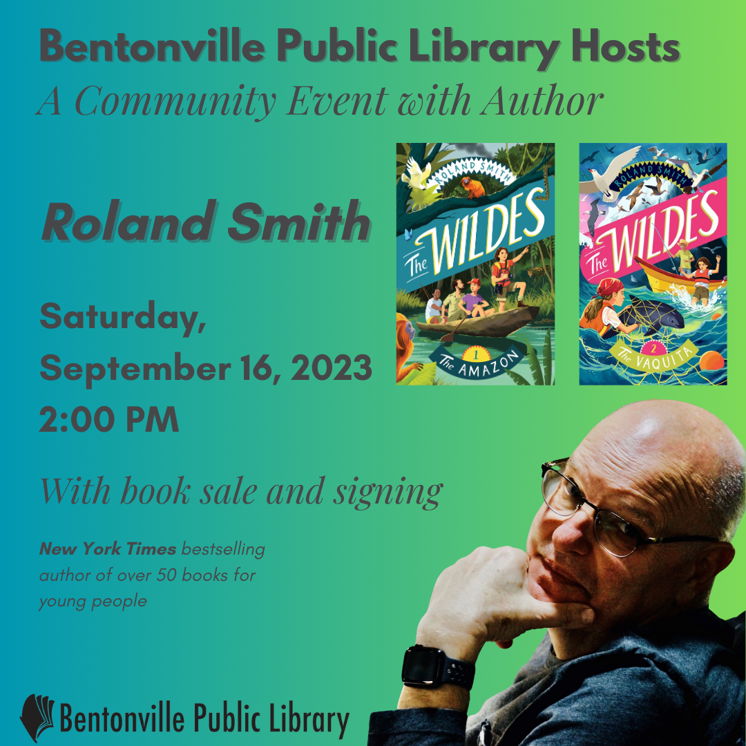 Roland Smith Author Poster (Instagram Post (Square))