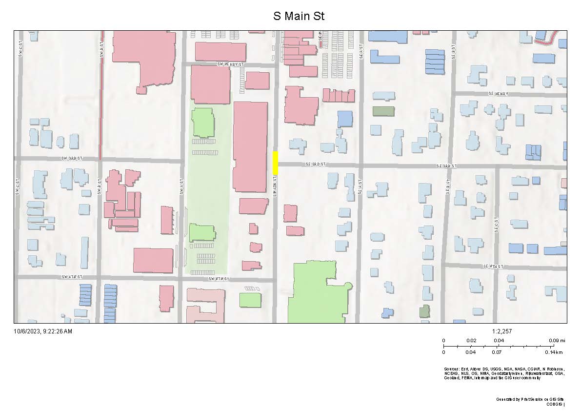 Main Street Flagging