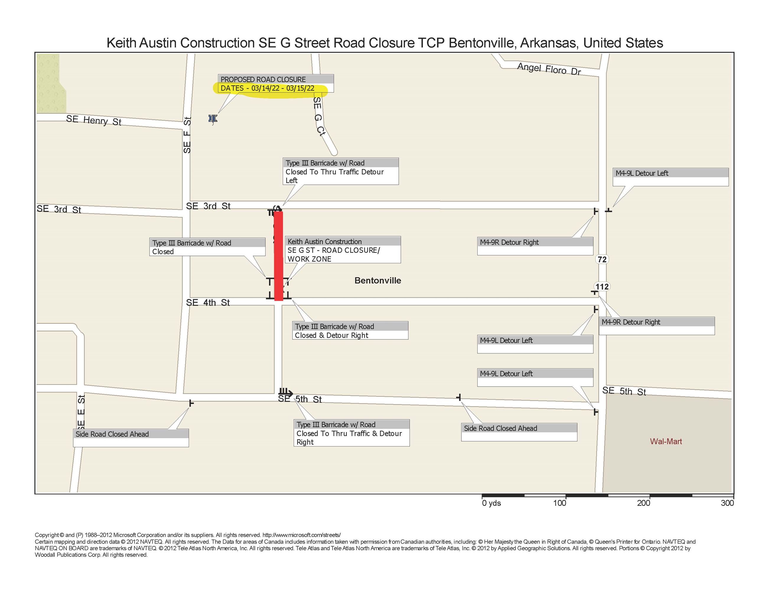G ST Closure Map